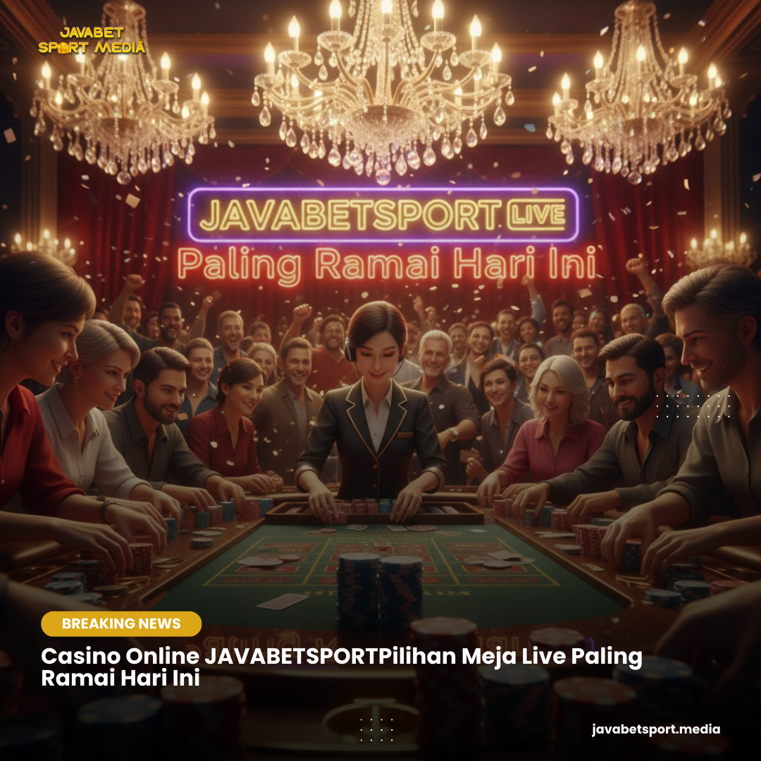 Casino Online JAVABETSPORTPilihan Meja Live Paling Ramai Hari Ini