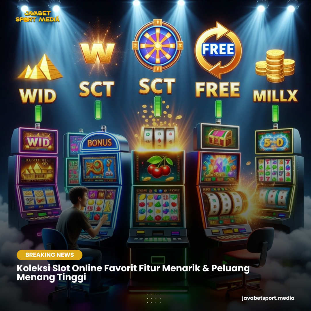 Koleksi Slot Online Favorit Fitur Menarik & Peluang Menang Tinggi