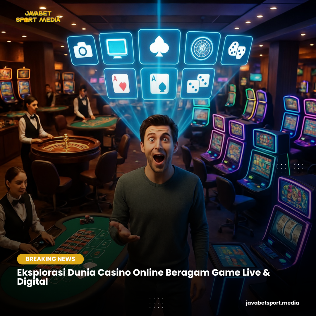 Eksplorasi Dunia Casino Online Beragam Game Live & Digital